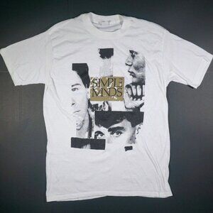 Simple Minds 1985–86 World Tour Shirt – Vintage Rock Band Tee – Retro Concert 87